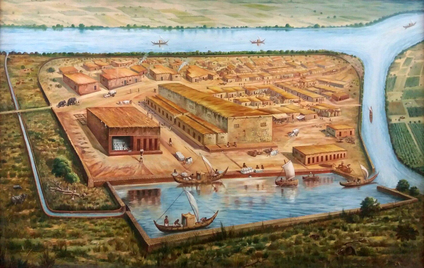 Hogyan hajóztak az Indus-völgyi civilizáció lakói?