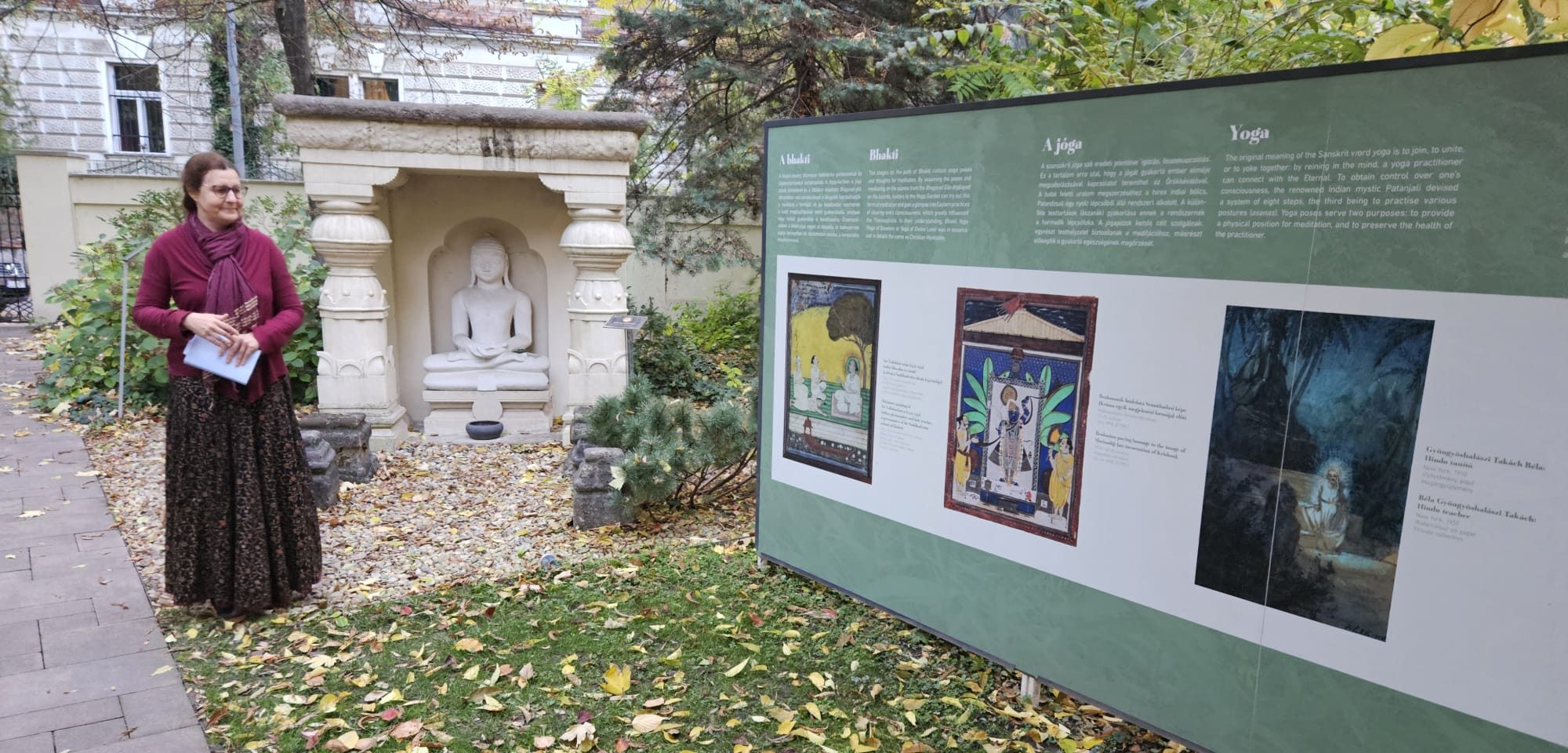 Őszi séta a Hopp-kertben